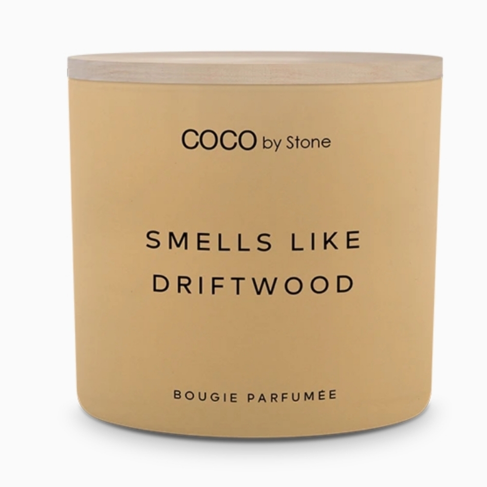 NEW! COCO by Stone Smells Like Driftwood 11oz Candle